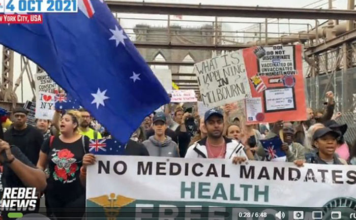New York Protest for Australia